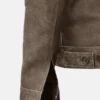 Men’s Suede Classic Brown Jacket