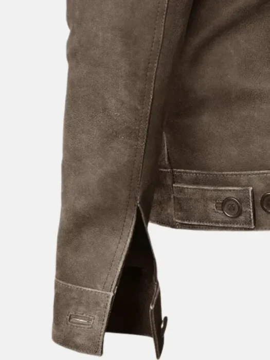 Men’s Suede Classic Brown Jacket