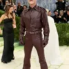 Met Gala 2026 Luke Evans Studded Leather Suit
