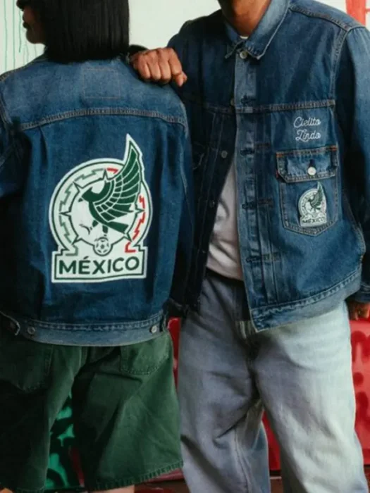 Mexico Football National Team Type II Denim Jacket