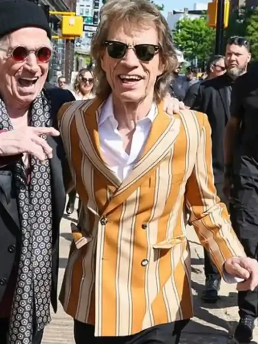 Mick Jagger New Album Launch Blazer