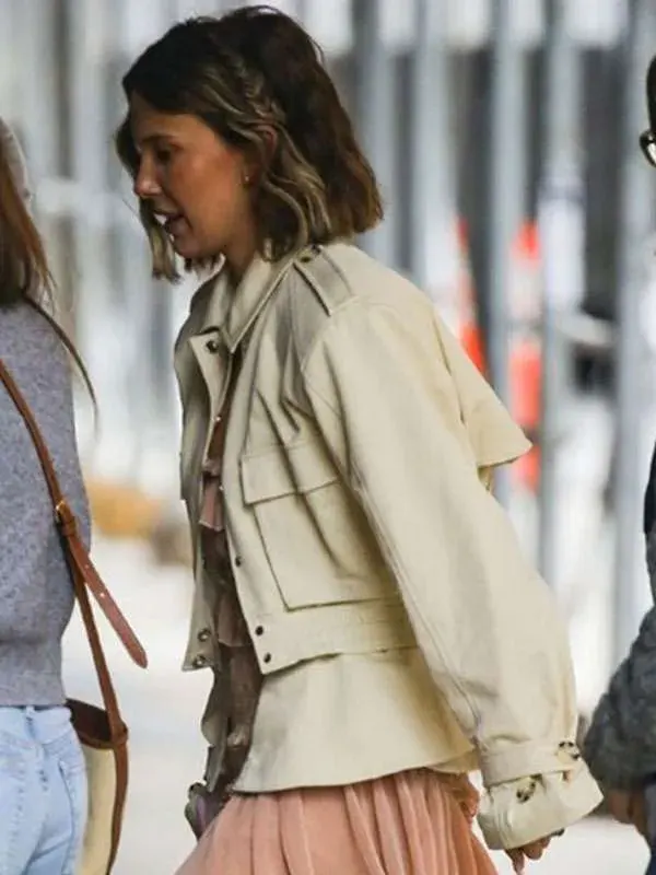 Millie Bobby Brown NYC 2026 Jacket