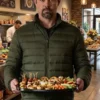 Miss You, Love You 2026 Andrew Rannells Green Puffer Jacket