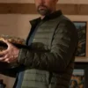 Miss You, Love You Andrew Rannells Green Puffer Jacket