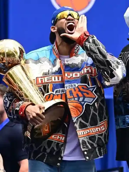 NY Knicks Championship Karl-Anthony Towns Jacket