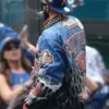 NY Knicks Championship Parade 2026 Karl-Anthony Towns Jacket Back