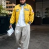 NY Knicks Karl-Anthony Towns Yellow Jacket