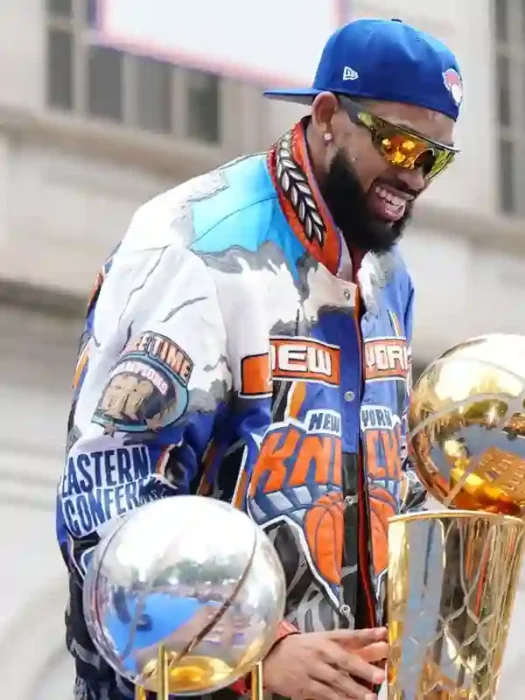 NY Knicks Parade 2026 Karl-Anthony Towns Jacket