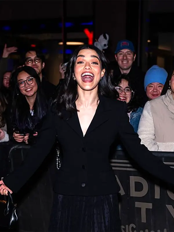NYC 2026 Rachel Zegler Black Blazer