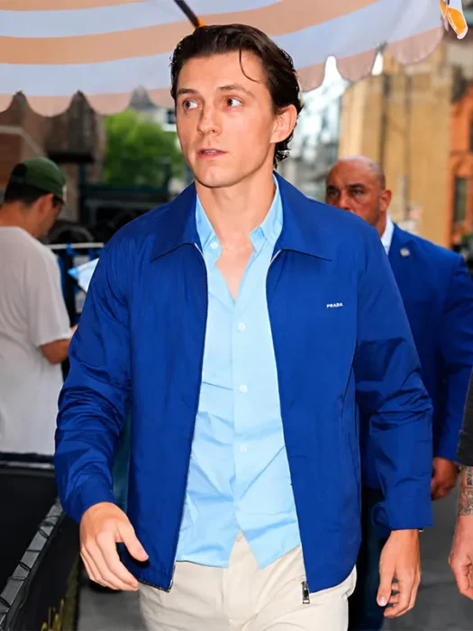NYC 2026 Tom Holland Blue Jacket