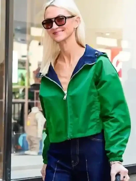 NYC 2026 Zanna Rassi Green Jacket