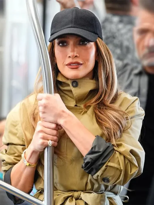 NYC Subway Takes Jennifer Lopez Coat