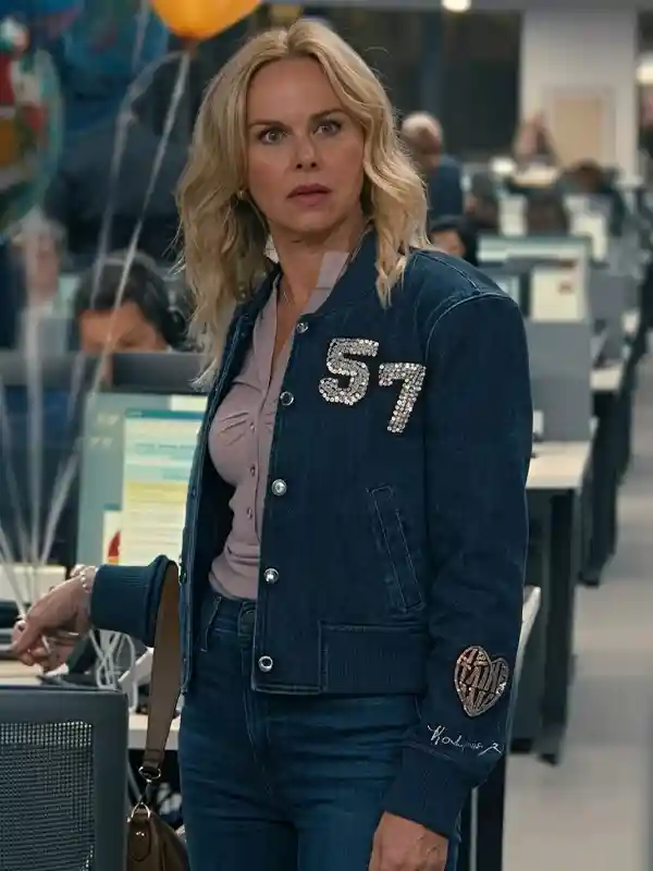 Not Suitable for Work Amy Pascarelli Blue Denim Jacket