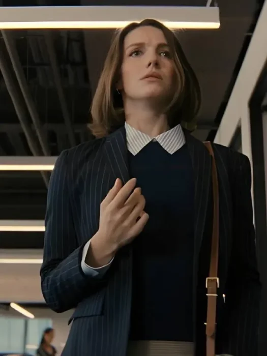 Not Suitable for Work Ella Hunt Pinstripe