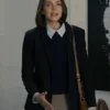 Not Suitable for Work Ella Hunt Pinstripe Blazer