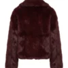 Off Campus Allie Hayes Fur Jacket Back