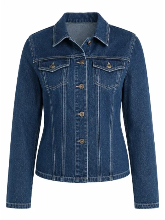 Off Campus Hannah Wells Blue Denim Jacket