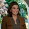 Off Campus Hannah Wells Brown Coat