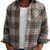 Off Campus Khobe Clarke Checked Overshirt