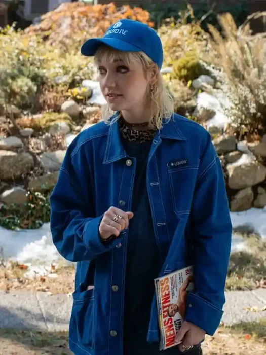 Off Campus S01 Jules Logan Blue Denim Jacket