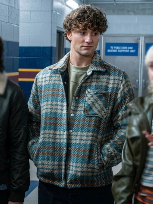 Off Campus S01 Khobe Clarke Checked Overshirt
