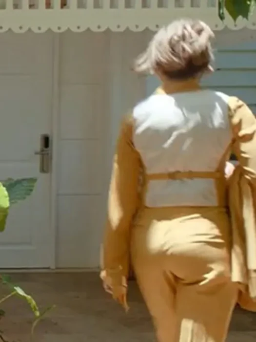 Office Romance 2026 Back Jennifer Lopez Yellow Vest