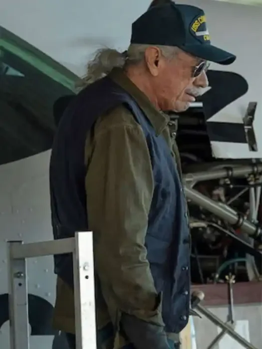 Office Romance 2026 Edward James Olmos Vest