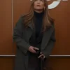 Office Romance 2026 Jennifer Lopez Black Coat
