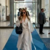 Office Romance Jennifer Lopez White Coat