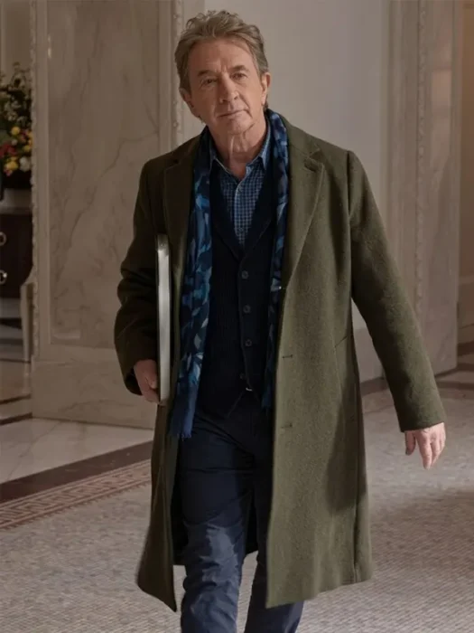 Oliver Putnam Only Murders in the Building Green Coat