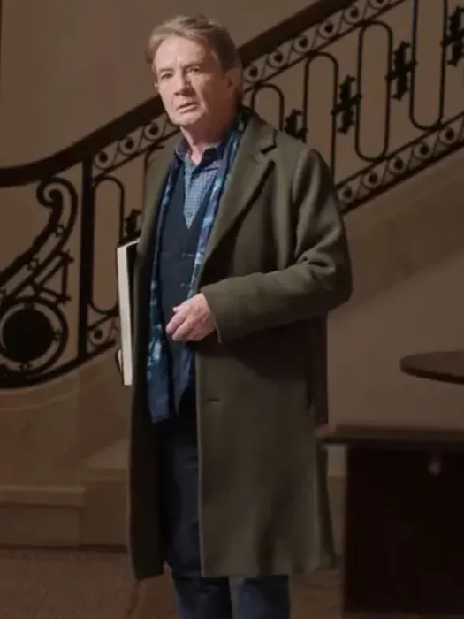 Oliver Putnam Only Murders in the Building Green Coat
