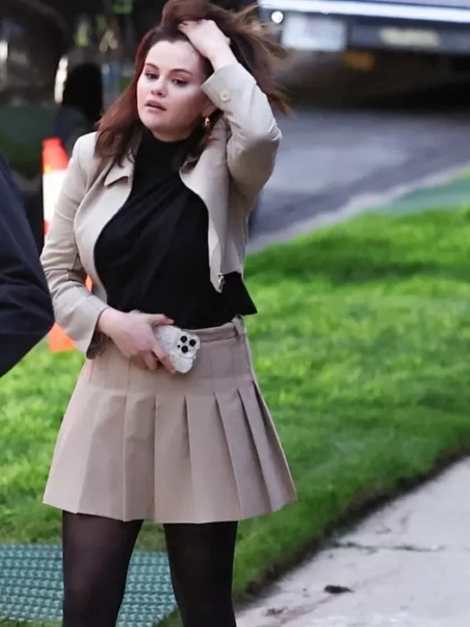 Only Murders In The Building Mabel Mora Selena Gomez Cropped Jacket