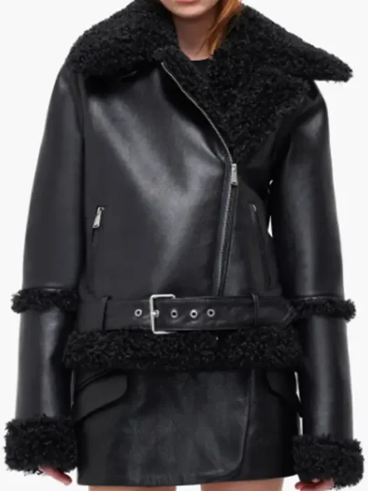 Only Murders In The Building Mabel Mora Selena Gomez Leather Jacket