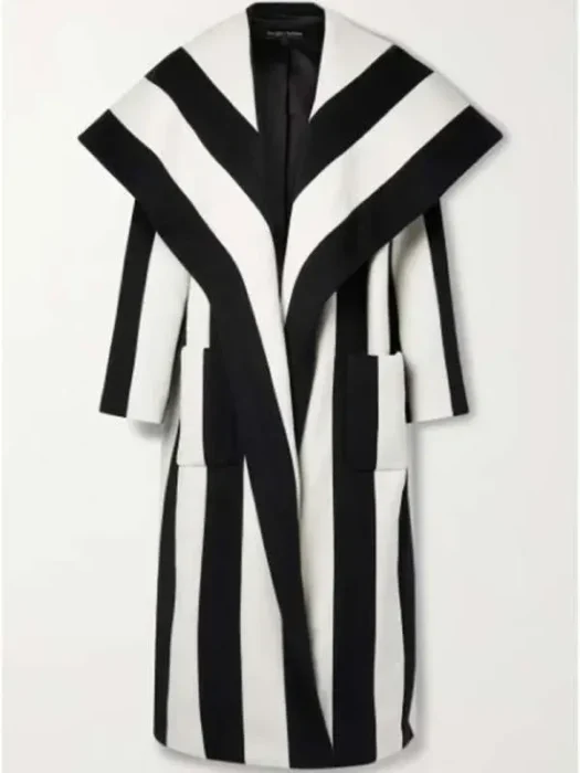 Only Murders In The Building S03 Stripe Coat