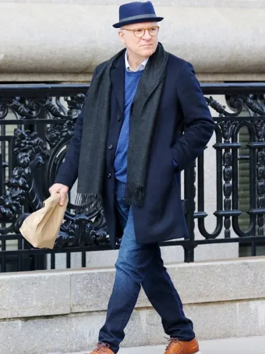 Only Murders in the Building Charles Steve Martin Black Coat