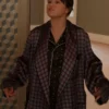 Only Murders in the Building Mabel Mora Selena Gomez Polka Dot Coat