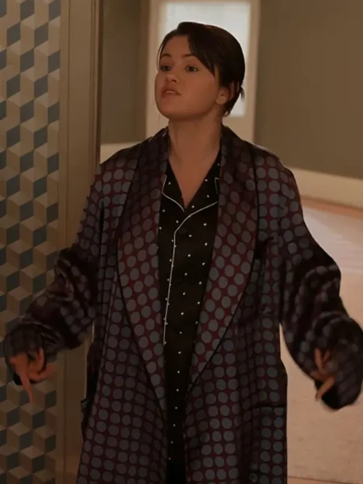 Only Murders in the Building Mabel Mora Selena Gomez Polka Dot Coat