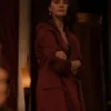 Only Murders in the Building S05 Mabel Mora Burgundy Blazer
