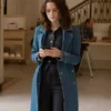 Only Murders in the Building S05 Selena Gomez Mabel Mora Blue Denim Coat
