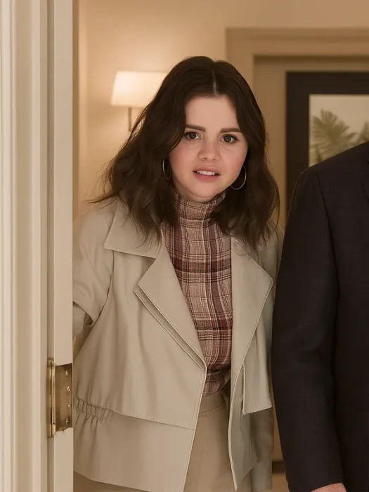 Only Murders in the Building S05 Selena Gomez Mabel Mora Cropped Coat