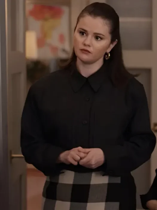 Only Murders in the Building Selena Gomez Mabel Mora Black Cropped Jacket