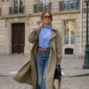 Paris Jennifer Lopez Trench Coat