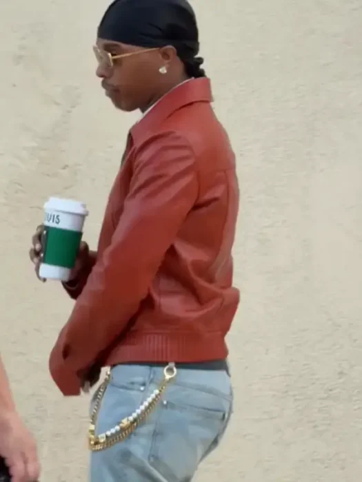 Paris Lil Baby Louis Vuitton Jacket Back