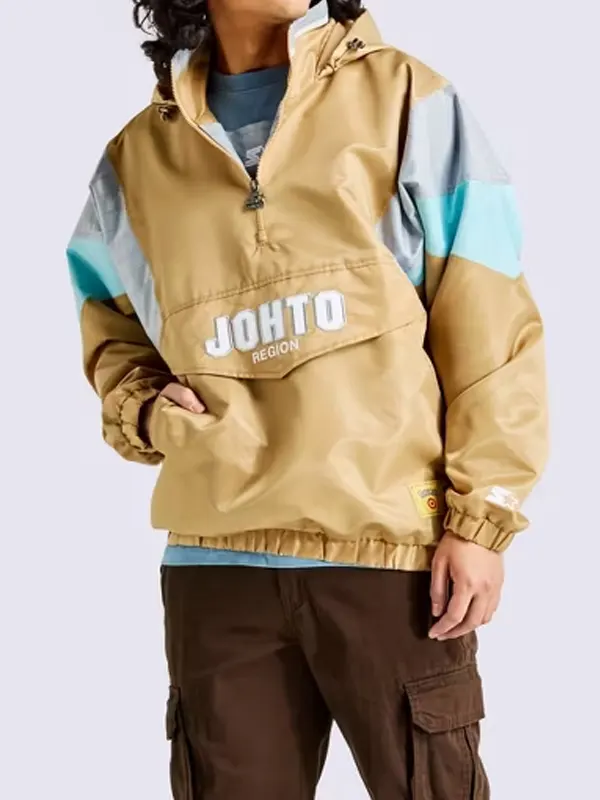 Pokemon 2026 Starter Johto Half Zip Jacket