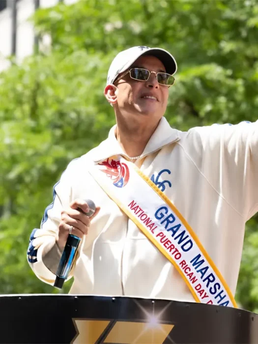 Puerto Rican Day Parade Daddy Yankee White Jacket