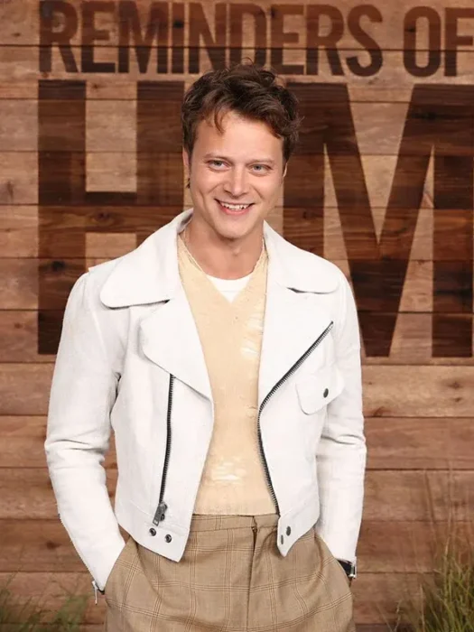 Reminders Of Him Rudy Pankow 2026 Premiere Leather Jacket