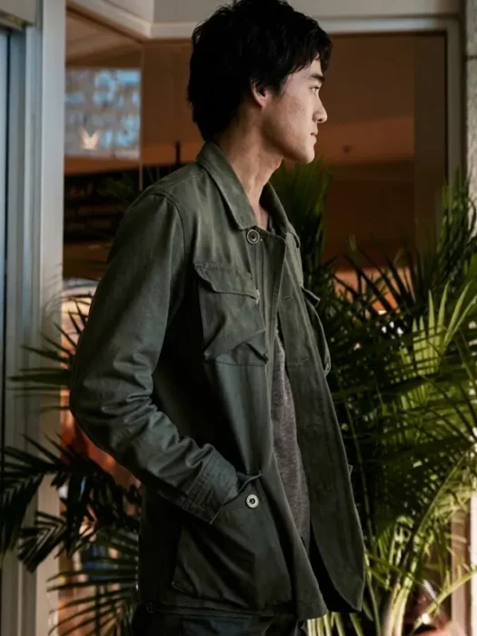 Ren Watabe Monarch Legacy of Monsters Side Green Jacket