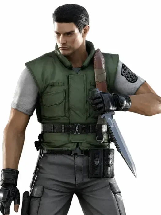 Resident Evil Chris Redfield Green Tactical Vest
