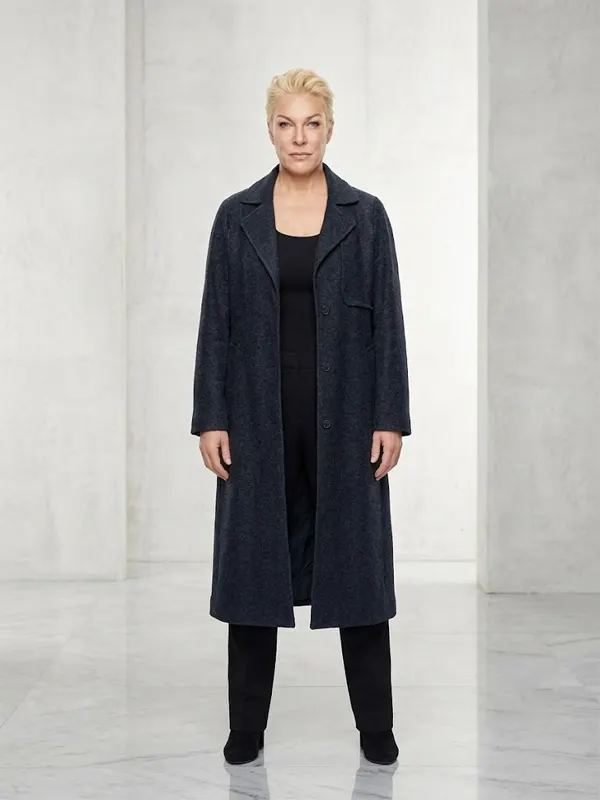 Ride or Die Hannah Waddingham Black Coat