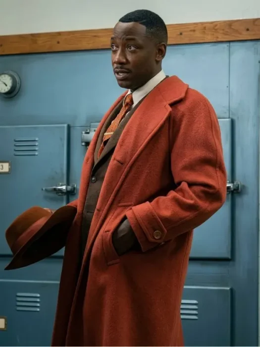 Robbie Robertson Spider Noir Wool Coat